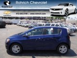 2012 Blue Topaz Metallic Chevrolet Sonic LT Hatch #67271563