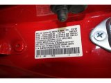 2006 Element Color Code for Rallye Red - Color Code: R513