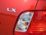 2009 Kia Rio LX Sedan Marks and Logos