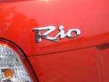 2009 Kia Rio LX Sedan Marks and Logos