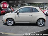 2012 Mocha Latte (Light Brown) Fiat 500 Pop #67271533