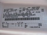 2011 E Series Van Color Code for Oxford White - Color Code: YZ