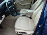 2002 BMW 3 Series 330xi Sedan Sand Interior