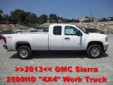 2013 Summit White GMC Sierra 2500HD Extended Cab 4x4 #67271457