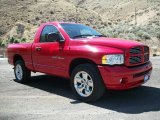 2005 Flame Red Dodge Ram 1500 SLT Regular Cab 4x4 #67271446