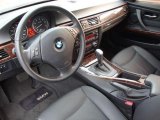 2009 BMW 3 Series 328xi Sedan Black Interior
