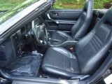 2003 Toyota MR2 Spyder Roadster Black Interior