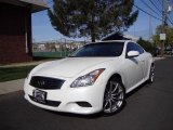 2008 Ivory Pearl White Infiniti G 37 S Sport Coupe #67271025