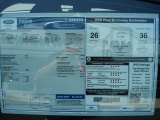 2012 Ford Focus SE Sport Sedan Window Sticker
