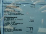 2012 Ford Focus SE Sport Sedan Window Sticker