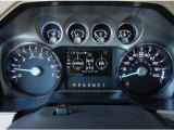 2012 Ford F250 Super Duty Lariat Crew Cab Gauges