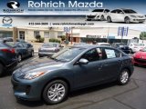 2012 Dolphin Gray Mica Mazda MAZDA3 i Touring 4 Door #67340230