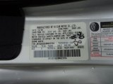 2009 370Z Color Code for Brilliant Silver - Color Code: K23