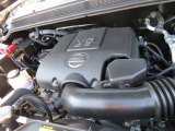 2012 Nissan Titan SV Heavy Metal Chrome Edition Crew Cab 5.6 Liter Flex-Fuel DOHC 32-Valve CVTCS V8 Engine
