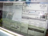 2012 Honda CR-V EX-L Window Sticker