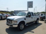 Oxford White Ford F250 Super Duty in 2008