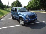 2003 Atlantic Blue Pearl Jeep Liberty Limited 4x4 #67340674