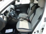 2012 Nissan Juke SV AWD Gray/Silver Trim Interior