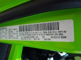 2012 Wrangler Color Code for Gecko Green - Color Code: PFM