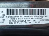 2012 Durango Color Code for Mineral Gray Metallic - Color Code: PDM