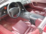 1993 Chevrolet Corvette 40th Anniversary Coupe Ruby Red Interior