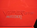 2002 Dodge Viper ACR Marks and Logos