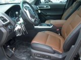 2013 Ford Explorer Limited Pecan/Charcoal Black Interior