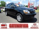 2008 Ebony Black Kia Sorento LX 4x4 #67430322