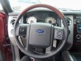 2012 Ford Expedition EL King Ranch Steering Wheel