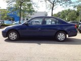 2003 Eternal Blue Pearl Honda Civic LX Sedan #67430227