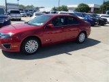 2012 Red Candy Metallic Ford Fusion Hybrid #67429532