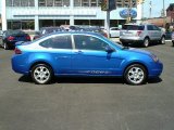 2010 Blue Flame Metallic Ford Focus SE Coupe #67429788