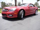 Mars Red Mercedes-Benz SL in 2009