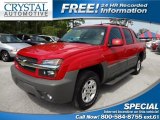 2002 Victory Red Chevrolet Avalanche Z66 #67430130