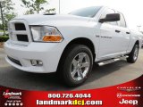2012 Bright White Dodge Ram 1500 Express Quad Cab #67429756