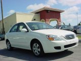 2008 White Kia Spectra EX Sedan #6745760