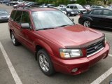 2003 Cayenne Red Pearl Subaru Forester 2.5 XS #67494582