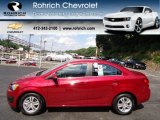 2012 Crystal Red Tintcoat Chevrolet Sonic LT Sedan #67494545