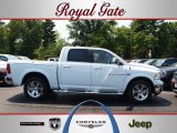 2012 Bright White Dodge Ram 1500 Laramie Crew Cab 4x4 #67494466