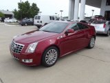 2012 Crystal Red Tintcoat Cadillac CTS Coupe #67494081