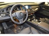 2012 BMW 7 Series 740i Sedan Black Interior