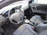 2008 Hyundai Tiburon GT GT Black Leather/Black Sport Grip Interior