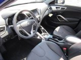 2012 Hyundai Veloster  Black Interior