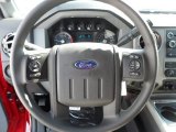 2012 Ford F250 Super Duty XLT Crew Cab 4x4 Steering Wheel