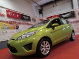 2012 Lime Squeeze Metallic Ford Fiesta SE Hatchback #67494358