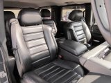 2007 Hummer H2 SUV Ebony Black Interior