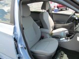 2013 Hyundai Accent SE 5 Door Gray Interior