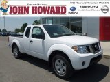 2012 Avalanche White Nissan Frontier SV V6 King Cab 4x4 #67494293