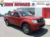 2012 Lava Red Nissan Frontier SV Crew Cab 4x4 #67494291