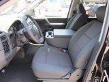2012 Nissan Titan SV Crew Cab 4x4 Charcoal Interior